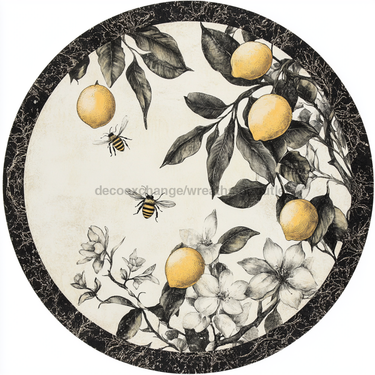 Lemon Sign, Everyday Sign, DCO-13048, Sign For Wreath, 10